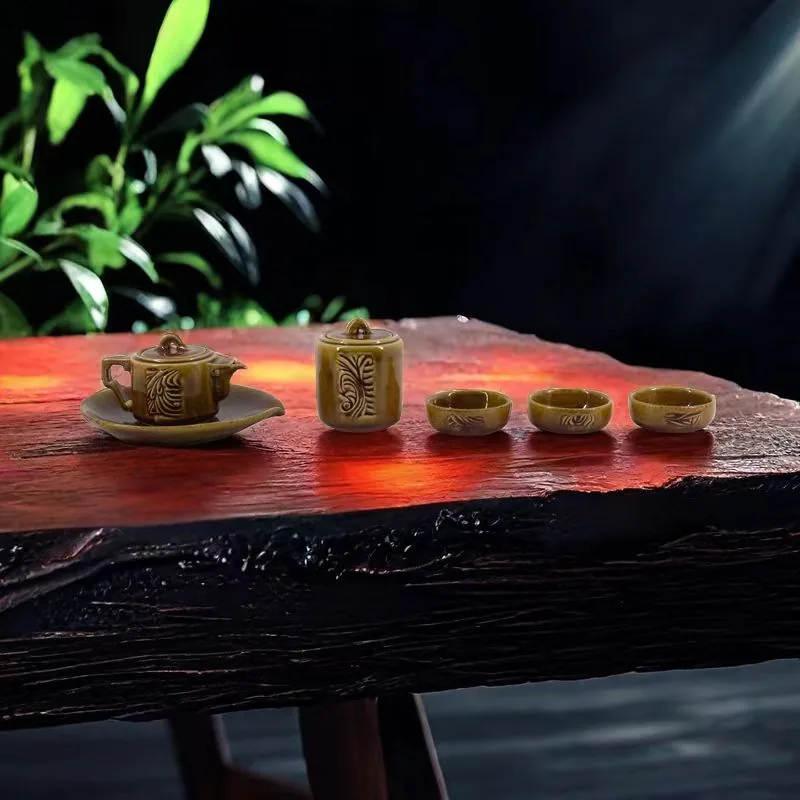卷纹茶礼套装